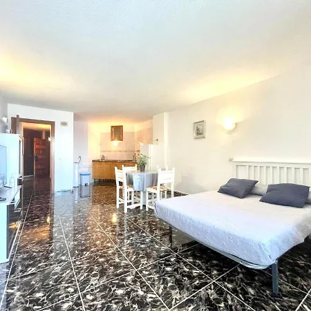 Estudio Con Wifi Y Inolvidable Vistas Directamente Al Mar En Mesa Del Mar 아파트