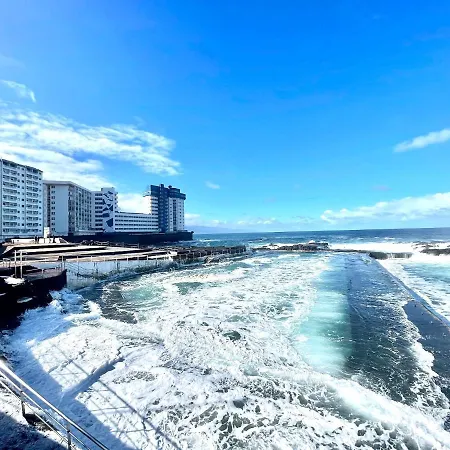 Estudio Con Wifi Y Inolvidable Vistas Directamente Al Mar En Mesa Del Mar 타코론테