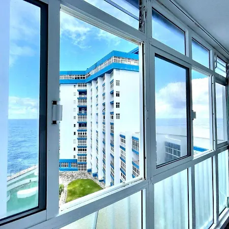Estudio Con Wifi Y Inolvidable Vistas Directamente Al Mar En Mesa Del Mar 아파트 *